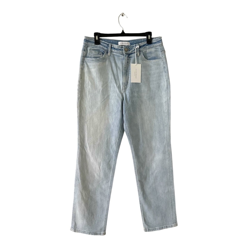 Flying Monkey High Rise Straight Leg Denim Jeans Pants Women's Size‎ 30 NEW